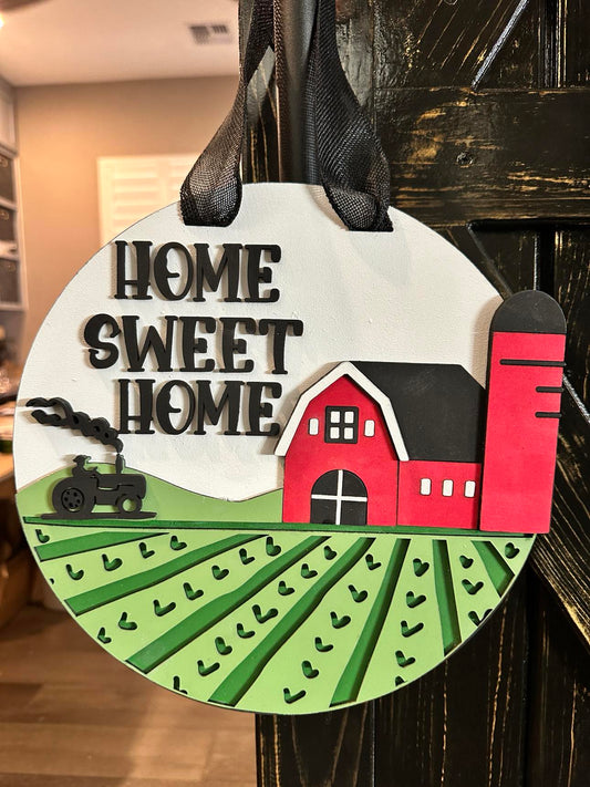 Finished -  Small Tabletop Sign - Home Sweet Home | Barn